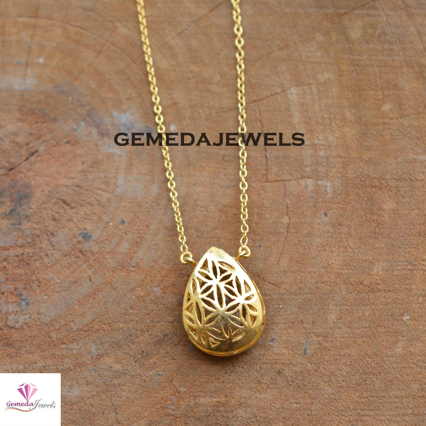 Sale! Lemon Topaz Pendant, Pave Diamond Pendant, 925 Silver Jewelry, 14k Gold Vermeil Jewelry, 18" Silver Link Necklace, Gemstone Jewelry