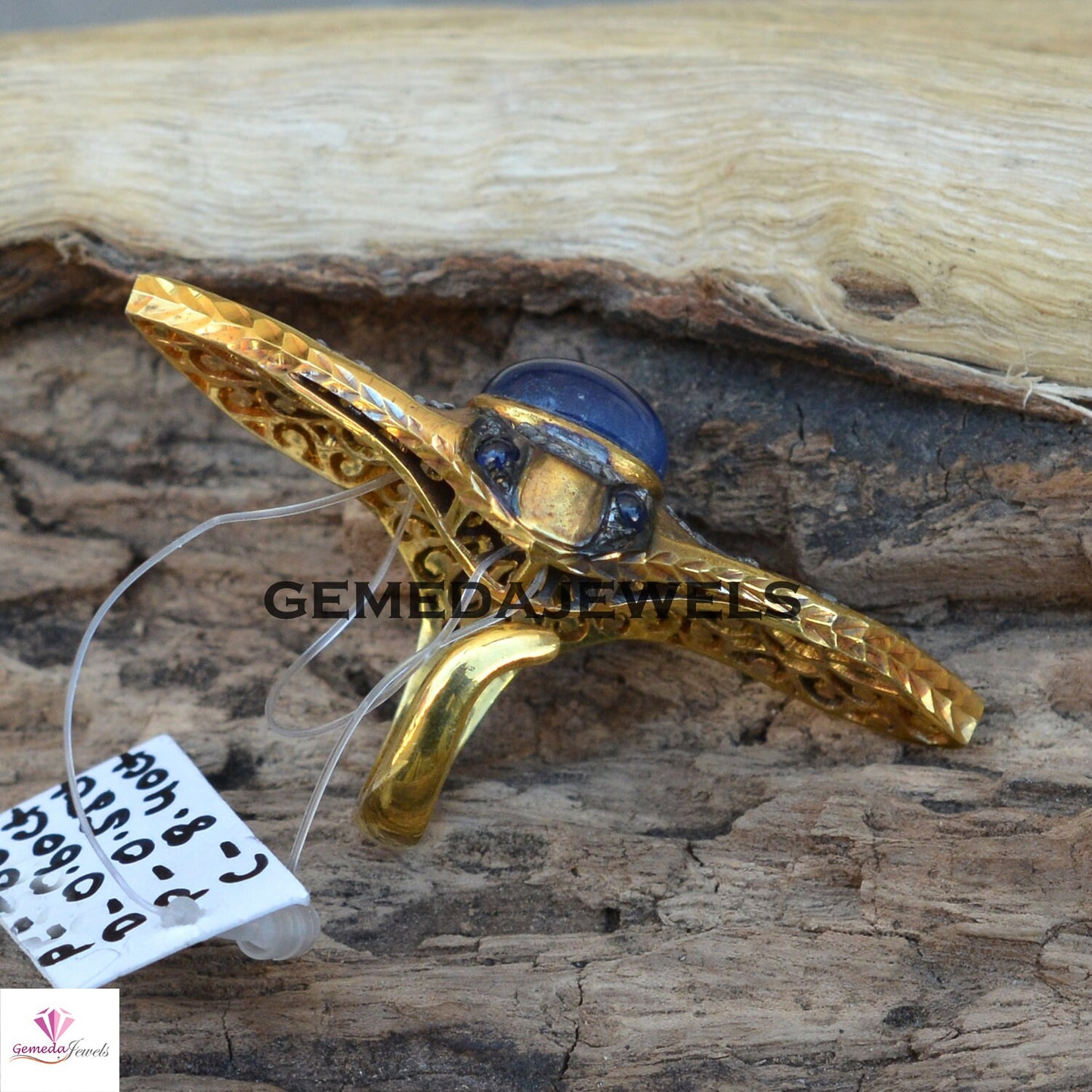 Amethyst Silver Ring, Victorian Polki Ring, 925 Silver Jewelry, Polki Diamond Antique Ring, Pave Diamond Jewelry, Gemstone Silver Jewelry