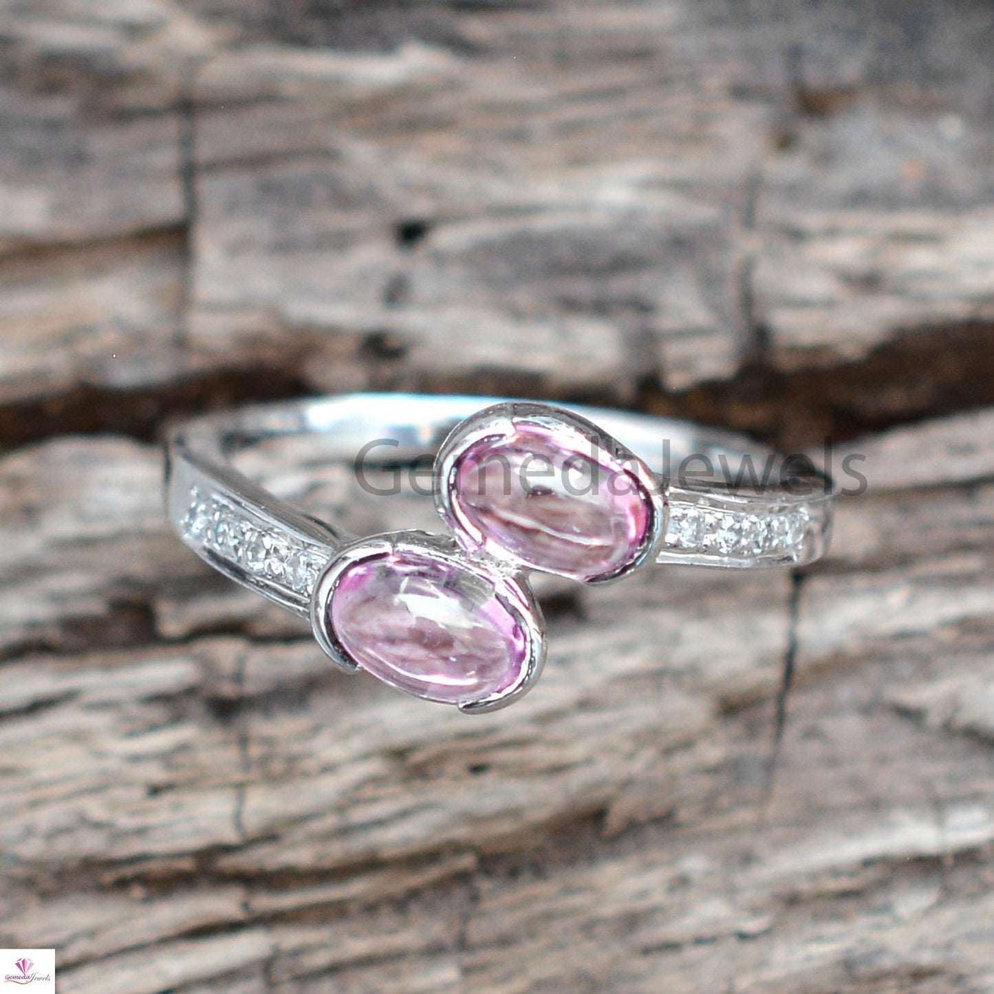 Sale!! Tourmaline Gemstone Ring, Pave Diamond Ring Jewelry, Sterling Silver Jewelry, Handmade Silver Jewelry, Pave Diamond Jewelry, Gifts