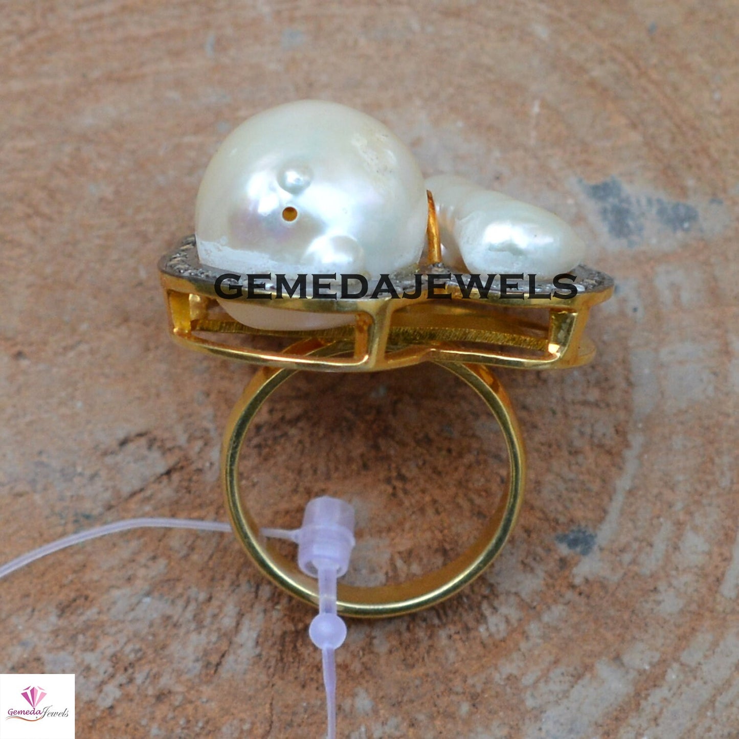 Mother Of Pearl Jewelry, Pave Diamond Jewelry, Mother Of Pearl Ring, Pearl Earrings, 925 Silver Jewelry, Necklace Earrings Ring Jewelry Set