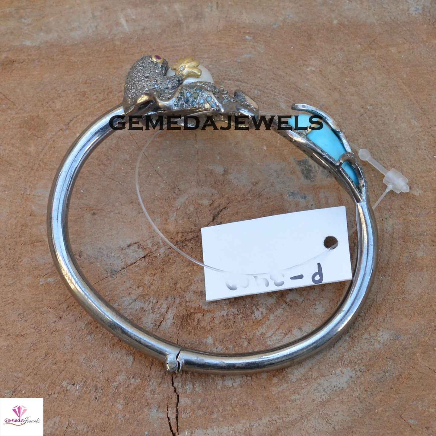 White Pearl Silver Bangle, Turquoise Bangle Bracelet, Pave Diamond Bangle, Diamond Frog Bangle, 925 Silver Jewelry, Adjustable Bangle, Gifts