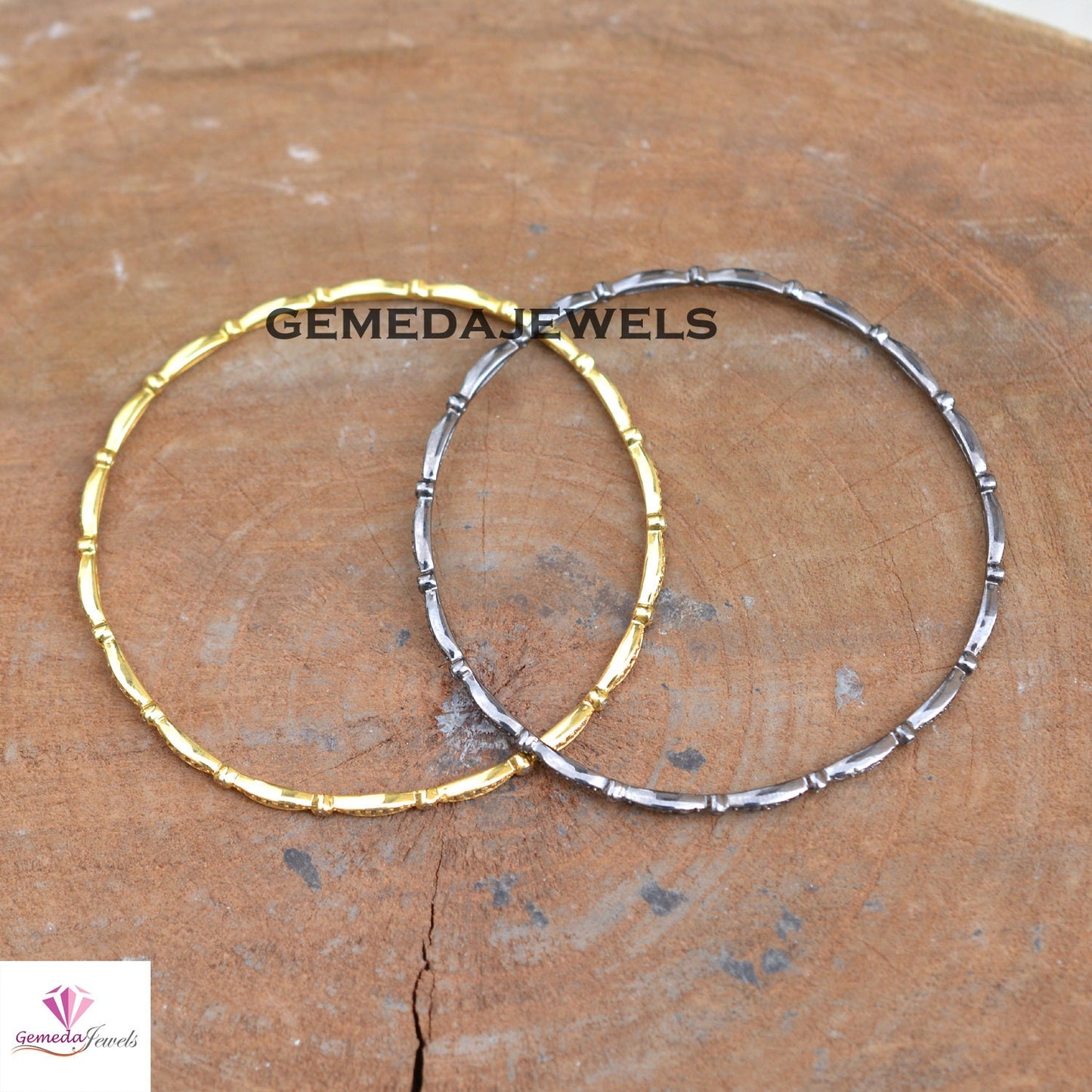 Sale! Sparkling Pave Diamond Bangle, 925 Silver Jewelry, 14k Gold Plated Bangle, Rhodium Plated Jewelry, Diamond Jewelry, Women Gift Jewelry