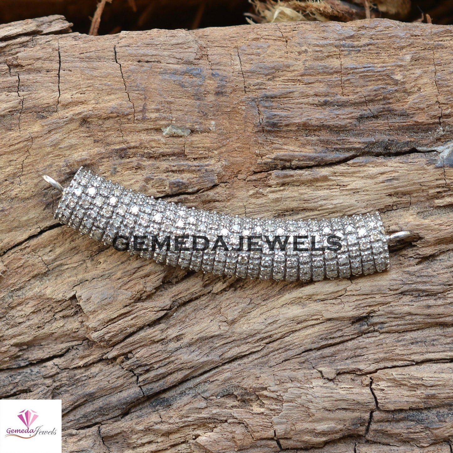 Pave Diamond Finding Jewelry, 925 Sterling Silver Finding, Bracelet Finding Jewelry, Necklace Finding Jewelry, Jewelry Accessories, Gifts
